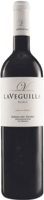 7,95 € 送料無料 | 赤ワイン Laveguilla オーク D.O. Ribera del Duero カスティーリャ・イ・レオン スペイン Tempranillo, Cabernet Sauvignon ボトル 75 cl