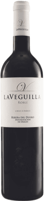 7,95 € Envío gratis | Vino Tinto Laveguilla Roble D.O. Ribera del Duero Castilla y León España Tempranillo, Cabernet Sauvignon 75 cl
