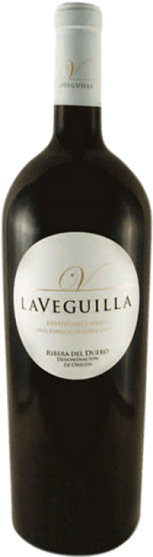 23,95 € 免费送货 | 红酒 Laveguilla 橡木 D.O. Ribera del Duero 卡斯蒂利亚莱昂 西班牙 Tempranillo, Cabernet Sauvignon 瓶子 Magnum 1,5 L