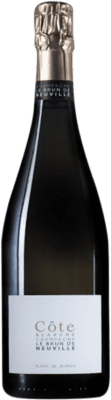 35,95 € Kostenloser Versand | Weißer Sekt Le Brun de Neuville Côte Blanche A.O.C. Champagne Champagner Frankreich Chardonnay Flasche 75 cl