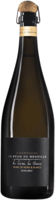 45,95 € Envoi gratuit | Vin Mousseux Blanc Le Brun de Neuville La Croisée des Chemins A.O.C. Champagne Champagne France Pinot Noir, Chardonnay 75 cl