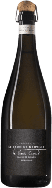 59,95 € 免费送货 | 白起泡酒 Le Brun de Neuville Le Chemin Empreinté A.O.C. Champagne 香槟酒 法国 Chardonnay 瓶子 75 cl