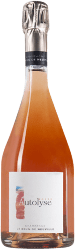 68,95 € Бесплатная доставка | Розовое игристое Le Brun de Neuville Autolyse Rosée A.O.C. Champagne шампанское Франция Pinot Black, Chardonnay бутылка 75 cl