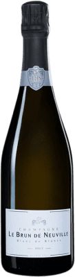 49,95 € Бесплатная доставка | Белое игристое Le Brun de Neuville Blanc de Blancs брют A.O.C. Champagne шампанское Франция Chardonnay бутылка 75 cl