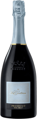 17,95 € Бесплатная доставка | Белое игристое вино Le Contesse брют D.O.C. Prosecco Treviso Италия Glera бутылка 75 cl