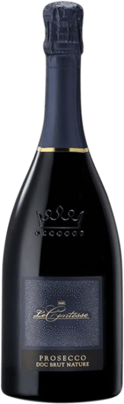 26,95 € Envoi gratuit | Vin Mousseux Blanc Le Contesse Brut Nature D.O.C. Prosecco Trévise Italie Glera Bouteille 75 cl