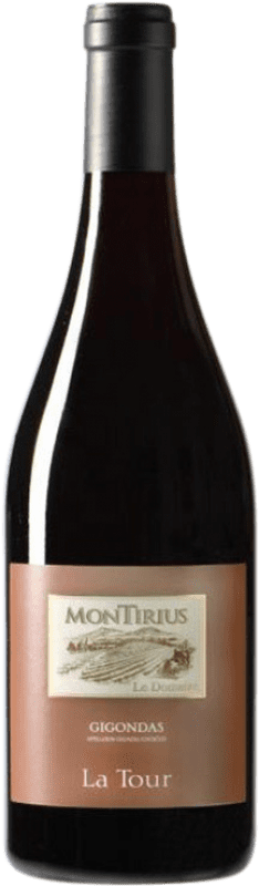 35,95 € 免费送货 | 红酒 Le Domaine Montirius La Tour A.O.C. Gigondas 普罗旺斯 法国 Grenache, Mourvèdre 瓶子 75 cl