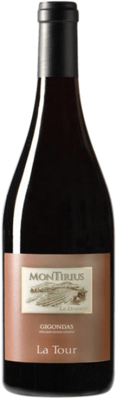 33,95 € 免费送货 | 红酒 Montirius La Tour A.O.C. Gigondas 普罗旺斯 法国 Grenache, Mourvèdre 瓶子 75 cl