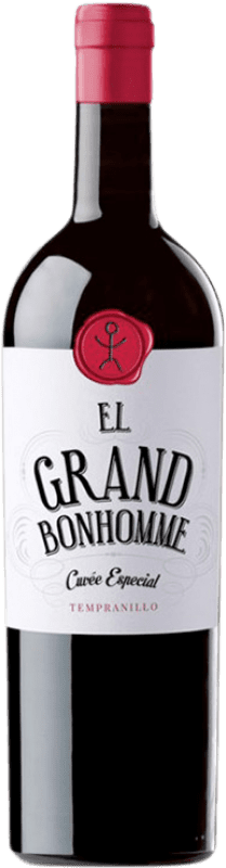 26,95 € Бесплатная доставка | Красное вино Bonhomme El Grand I.G.P. Vino de la Tierra de Castilla y León Кастилия-Леон Испания Tempranillo — Темпранильо Бутылка 75 cl