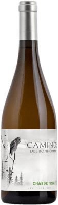 19,95 € Kostenloser Versand | Weißwein Bonhomme Caminos D.O. Valencia Valencianische Gemeinschaft Spanien Chardonnay Ökologisch Flasche 75 cl