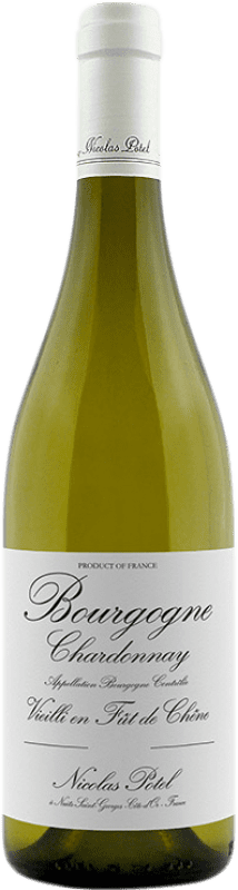 25,95 € Envio grátis | Vinho branco Nicolas Potel Vieilli en Fût de Chêne A.O.C. Bourgogne Borgonha França Chardonnay Garrafa 75 cl