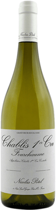 67,95 € Envío gratis | Vino blanco Nicolas Potel Fourchaume A.O.C. Chablis Premier Cru Borgoña Francia Chardonnay Botella 75 cl