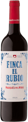 22,95 € 送料無料 | 赤ワイン Marqués del Atrio Finca El Rubio D.O.Ca. Rioja ラ・リオハ スペイン Tempranillo, Graciano ボトル 75 cl