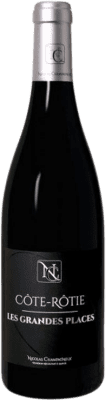 98,95 € Envio grátis | Vinho tinto Nicolas Champagneux Les Grandes Places A.O.C. Côte-Rôtie França Syrah Garrafa 75 cl