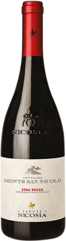 25,95 € Envoi gratuit | Vin rouge Nicosia Monte San Nicolò Rosso D.O.C. Etna Sicile Italie Nerello Mascalese Bouteille 75 cl