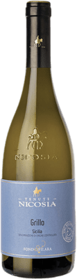 10,95 € 免费送货 | 白酒 Nicosia Fondo Filara D.O.C. Sicilia 西西里岛 意大利 Grillo 瓶子 75 cl