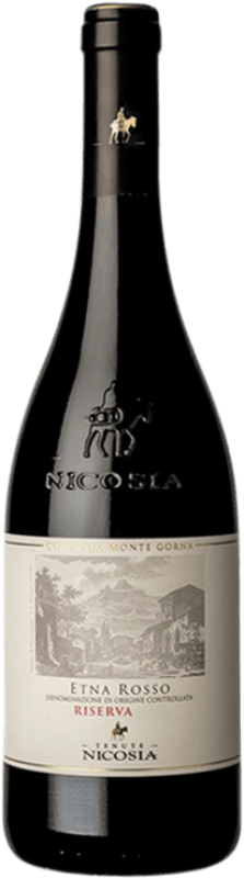 33,95 € Envoi gratuit | Vin Rouge Nicosia Monte Gorna Cru, VV Vigne Vecchie — Vieilles Vignes Réserve D.O.C. Etna Sicile Italie Nerello Bouteille 75 cl
