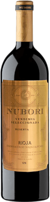 18,95 € Free Shipping | Red wine Nubori Vendimia Seleccionada Reserve D.O.Ca. Rioja The Rioja Spain Tempranillo, Grenache, Graciano Bottle 75 cl