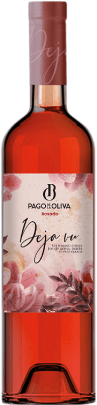 19,95 € Envio grátis | Vinho rosé Pago de la Oliva Déjà Vu Rosado I.G.P. Vino de la Tierra de Castilla y León Castela e Leão Espanha Tempranillo Garrafa Magnum 1,5 L