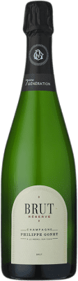 57,95 € 送料無料 | 白スパークリングワイン Philippe Gonet Brut 予約 A.O.C. Champagne シャンパン フランス Pinot Black, Chardonnay, Pinot Meunier ボトル 75 cl
