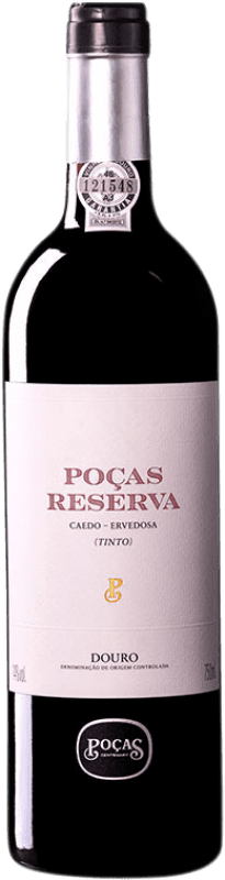 16,95 € Бесплатная доставка | Красное вино Poças Júnior Tinto Резерв I.G. Douro Дора Португалия Touriga Franca, Touriga Nacional, Tinta Roriz бутылка 75 cl