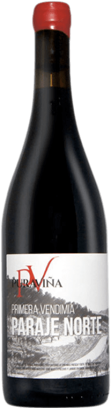 28,95 € Бесплатная доставка | Красное вино Pura Viña Primera Vendimia Paraje Norte Испания Monastrell бутылка 75 cl