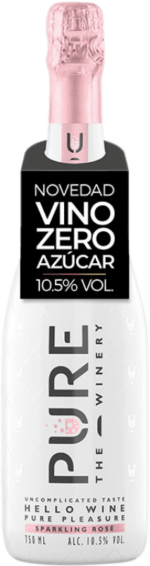19,95 € Envoi gratuit | Vin Mousseux Rosé Pure D.O.C. Piedmont Piémont Italie Pinot Noir, Chardonnay, Pinot Meunier Bouteille 75 cl