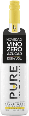 15,95 € Envio grátis | Vinho branco Pure Blanco D.O.C. Piedmont Piemonte Itália Chardonnay, Sauvignon Branca Garrafa 75 cl