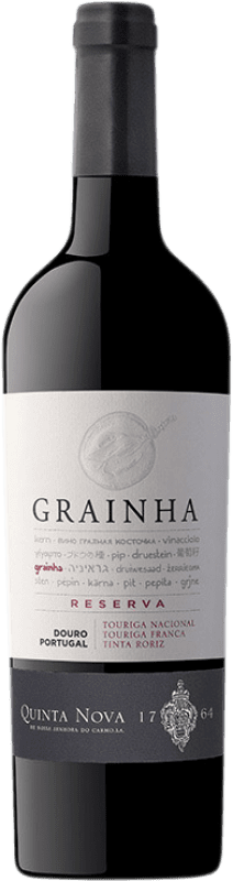 18,95 € Envoi gratuit | Vin rouge Quinta Nova Grainha Réserve I.G. Douro Douro Portugal Touriga Franca, Touriga Nacional, Tinta Roriz, Tinta Cão, Tinta Barroca Bouteille 75 cl