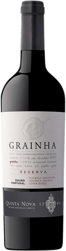 18,95 € Envío gratis | Vino Tinto Quinta Nova Grainha Reserva I.G. Douro Douro Portugal Touriga Franca, Touriga Nacional, Tinta Roriz, Tinta Cão, Tinta Barroca 75 cl