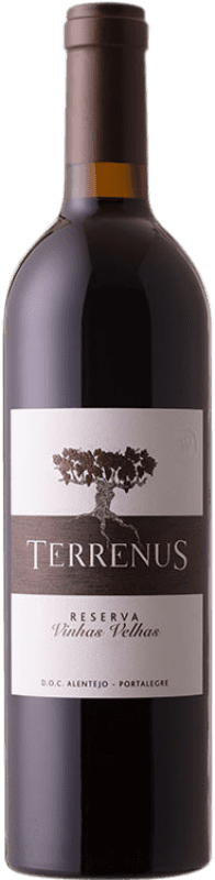 36,95 € Free Shipping | Red wine Rui Reguinga Terrenus Vinhas Velhas Tinto Reserve I.G. Alentejo Alentejo Portugal Tempranillo, Aragonez, Trincadeira Bottle 75 cl