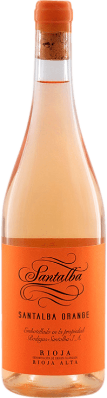 13,95 € Free Shipping | Orange Wine Santalba D.O.Ca. Rioja The Rioja Spain Viura Bottle 75 cl