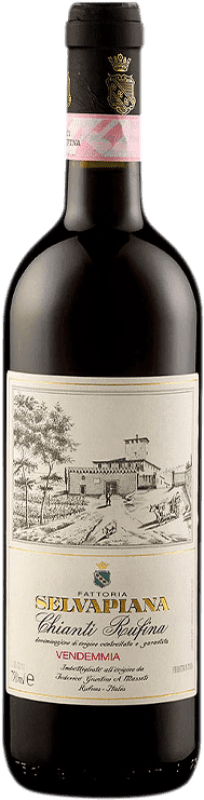 28,95 € Envoi gratuit | Vin rouge Selvapiana D.O.C.G. Chianti Toscane Italie Malvasía, Sangiovese, Colorino, Canaiolo Bouteille 75 cl