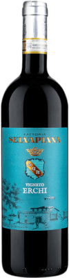 61,95 € Free Shipping | Red Wine Selvapiana Vigneto Erchi Reserve — Aged D.O.C.G. Chianti Tuscany Italy Sangiovese 75 cl
