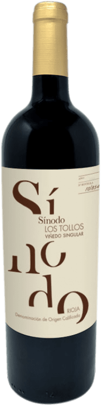 31,95 € Free Shipping | Red wine Sínodo Los Tollos Viñedo Singular D.O.Ca. Rioja The Rioja Spain Tempranillo, Mazuelo, Malvasía Bottle 75 cl