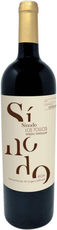 46,95 € Envoi gratuit | Vin Rouge Sínodo Los Tollos Viñedo Singular D.O.Ca. Rioja La Rioja Espagne Tempranillo, Mazuelo, Malvasía — Malvoisie Bouteille 75 cl