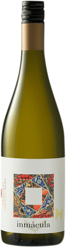 12,95 € Free Shipping | White wine Tandem Inmácula Aged D.O. Navarra Navarre Spain Viura Bottle 75 cl