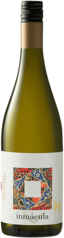 16,95 € Free Shipping | White Wine Tandem Inmácula Crianza — Aged D.O. Navarra Navarre Spain Viura 75 cl