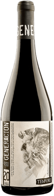 22,95 € 免费送货 | 红酒 Tempore Generacion G20 岁 I.G.P. Vino de la Tierra Bajo Aragón 阿拉贡 西班牙 Grenache 瓶子 75 cl