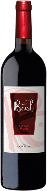 8,95 € Kostenloser Versand | Rotwein Tercia de Ulea Viña Botial Jung D.O. Bullas Region von Murcia Spanien Syrah, Monastrell Flasche 75 cl