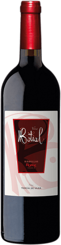 10,95 € Spedizione Gratuita | Vino Rosso Tercia de Ulea Viña Botial Giovane D.O. Bullas Regione di Murcia Spagna Syrah, Monastrell 75 cl