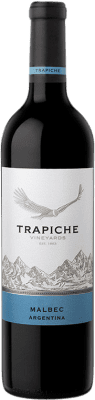 8,95 € 免费送货 | 红酒 Trapiche I.G. Mendoza 门多萨 阿根廷 Malbec 瓶子 75 cl
