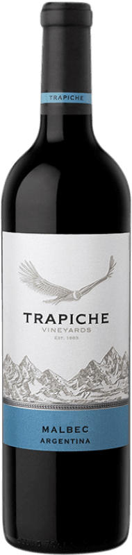 9,95 € 免费送货 | 红酒 Trapiche I.G. Mendoza 门多萨 阿根廷 Malbec 瓶子 75 cl