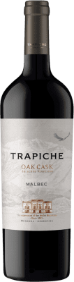 9,95 € Free Shipping | Red wine Trapiche Oak Cask I.G. Mendoza Mendoza Argentina Malbec Bottle 75 cl