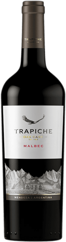 9,95 € 送料無料 | 赤ワイン Trapiche Oak Cask I.G. Mendoza メンドーサ アルゼンチン Malbec ボトル 75 cl