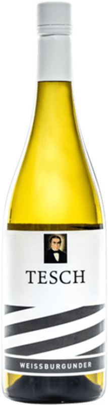 10,95 € Envio grátis | Vinho branco Tesch Seco Q.b.A. Nahe Rheinhessen Alemanha Pinot Branco Garrafa 75 cl