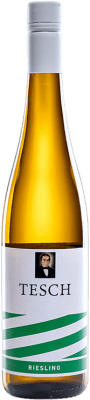 10,95 € Spedizione Gratuita | Vino bianco Tesch T Q.b.A. Nahe Rheinhessen Germania Riesling Bottiglia 75 cl
