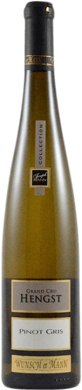 22,95 € Free Shipping | White wine Wunsch et Mann Hengst A.O.C. Alsace Grand Cru Alsace France Pinot Grey Bottle 75 cl