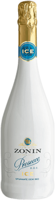 14,95 € Free Shipping | White sparkling Zonin Ice D.O.C. Prosecco Italy Glera Bottle 75 cl