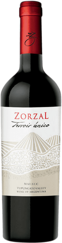 13,95 € Envio grátis | Vinho Tinto Zorzal Terroir Único I.G. Valle de Uco Mendoza Argentina Malbec 75 cl
